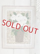 再入荷！！パッチワークタペストリーキット／白薔薇のタペストリー