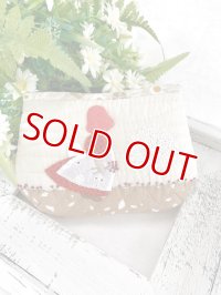 パッチワークポーチキット／風にそよぐスーのポーチ