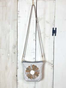 他の写真1: パッチワークバッグキット／簡単ダーツ入りドレスデンサコッシュ