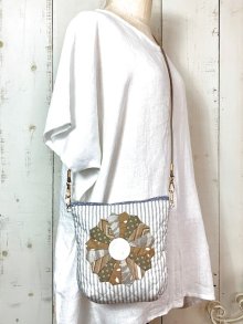 他の写真2: パッチワークバッグキット／簡単ダーツ入りドレスデンサコッシュ