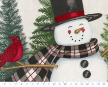 他の写真1: 生地ＵＳＡコットン /moda/クリスマス2025生地/大柄/パネル柄