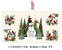 生地ＵＳＡコットン /moda/クリスマス2025生地/大柄/パネル柄