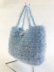 画像3: handmade完成品/クロッシェバッグ/グラニーミニバッグ/ブルー (3)