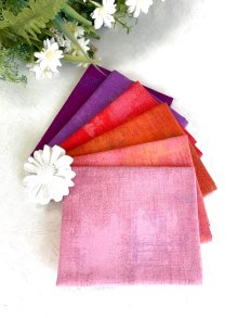 他の写真1: SALE/10％OFF/生地セット/USAコットン/modajapan/GRUNGE暖色系6枚セット
