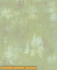 USAコットン新色/moda/GRUNGE/ヴィンテージ風/薄グリーン