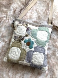 パッチワークバッグキット／flower　shoulder　bag