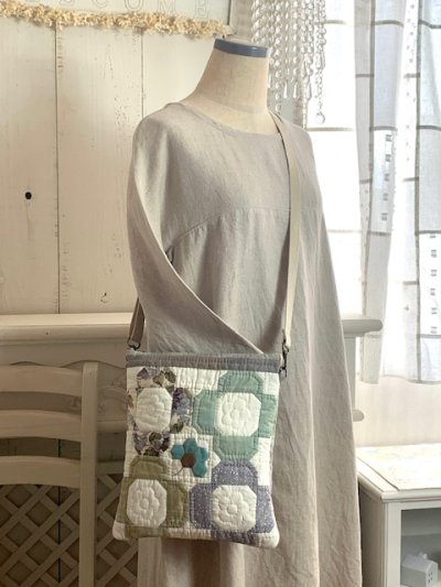 画像3: パッチワークバッグキット／flower　shoulder　bag